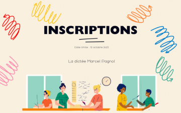 Inscriptions Dictée 2025